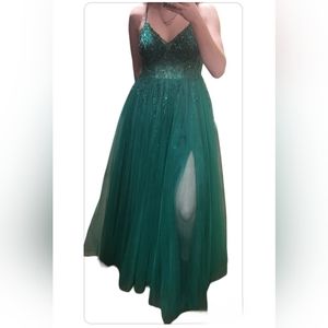 Green Prom Dress size 6